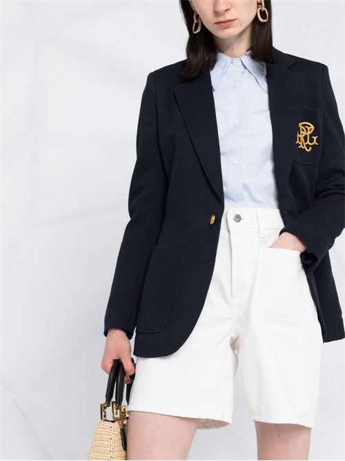 Blazer donna blu POLO RALPH LAUREN | 211795348002